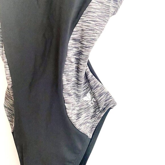 Vintage TYR MDSOC Athletic Black Grey One Piece Swimsuit 36/XL - Picture 3 of 7